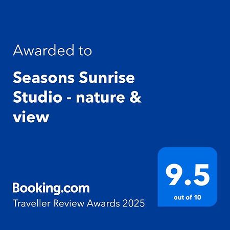 Seasons Sunrise Studio - Nature & View براشوف المظهر الخارجي الصورة